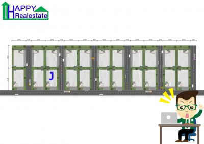 HS09J โกดังสำเร็จรูปพร้อมที่ดินเพื่อขายหนองจอกขนาด400ตรม.ที่ดิน160ตรว.