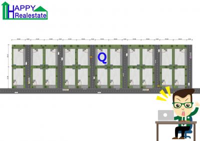 HS09Q โกดังสำเร็จรูปพร้อมที่ดินเพื่อขายหนองจอกขนาด400ตรม.ที่ดิน165ตรว.