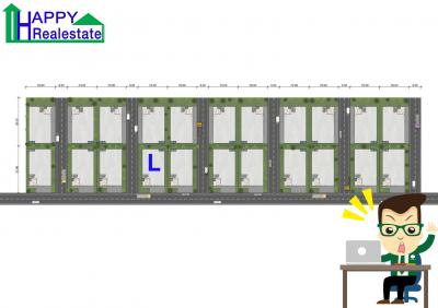 HS09L โกดังสำเร็จรูปพร้อมที่ดินเพื่อขายหนองจอกขนาด400ตรม.ที่ดิน160ตรว.