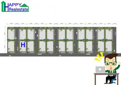 HS09H โกดังสำเร็จรูปพร้อมที่ดินเพื่อขายหนองจอกขนาด400ตรม.ที่ดิน160ตรว.