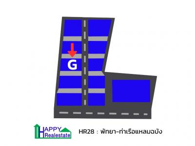 R28G โกดังเช่าแหลมฉบัง-พัทยา พื้นที่โกดัง 420ตร.ม. พื้นที่รวม 700ตร.ม.