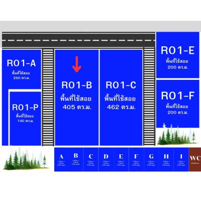 R01B โกดังสำเร็จรูปให้เช่า พุทธบูชา - 405 ตรม.